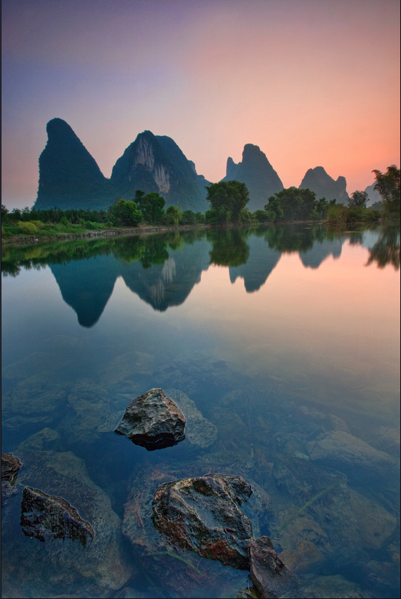 Li river - fiume Li